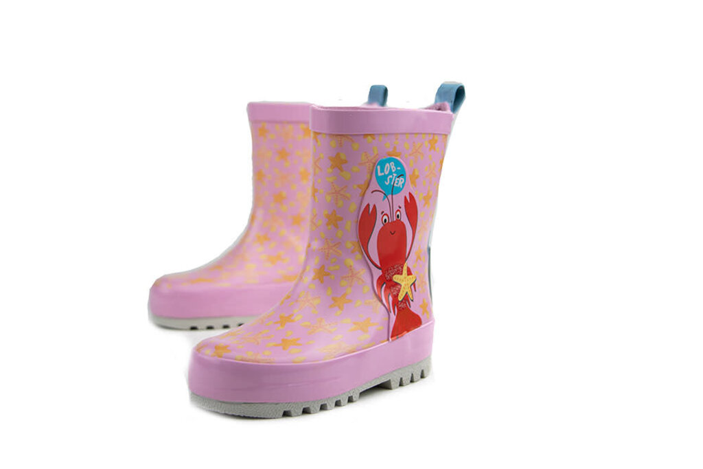 Shoesme Shoesme Rainboots Pink Lobster