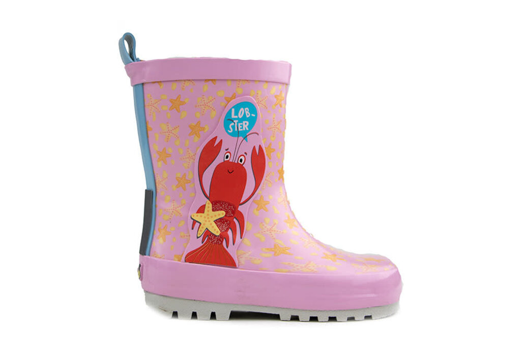 Shoesme Shoesme Rainboots Pink Lobster