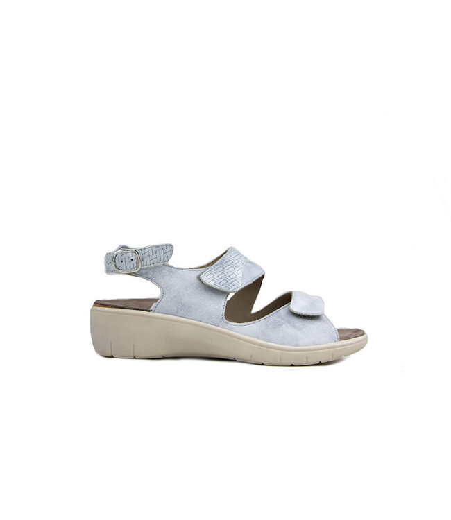 Solidus Sandaal Gina Grey Vlecht