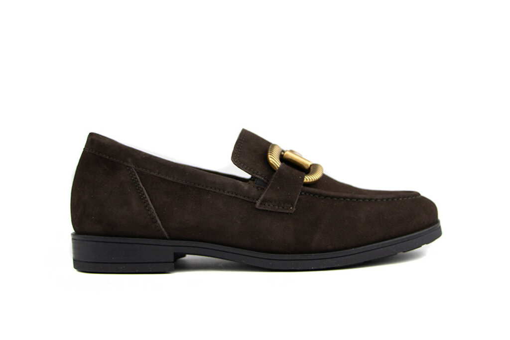 Gabor Gabor Loafers Bit Mocca Brown Gold