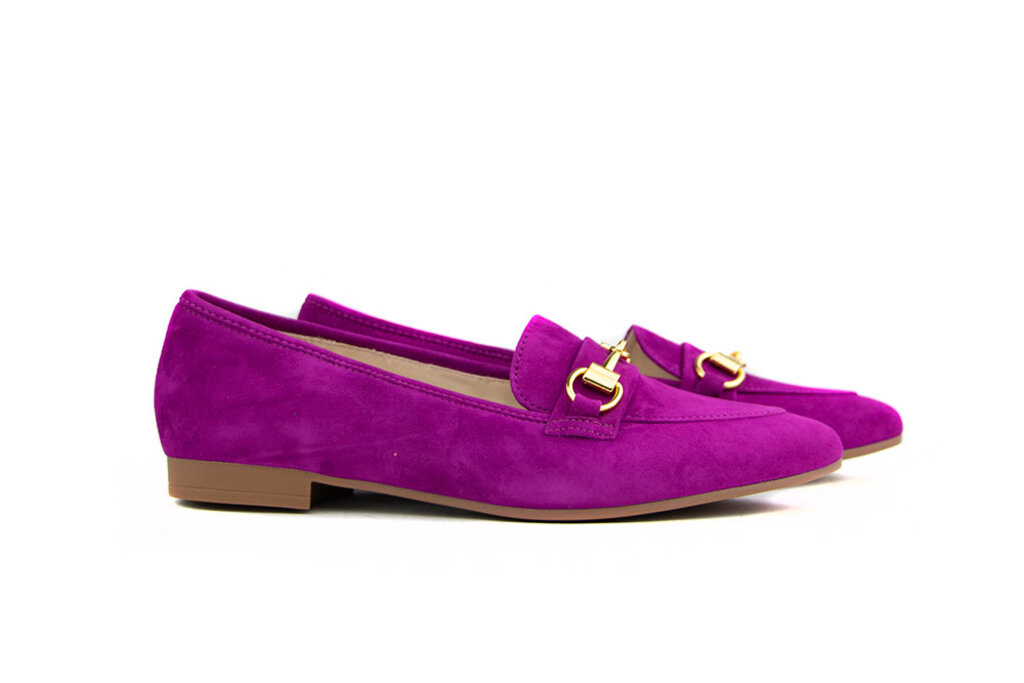 Gabor Gabor Loafer Bit Orchidee Paars Suede