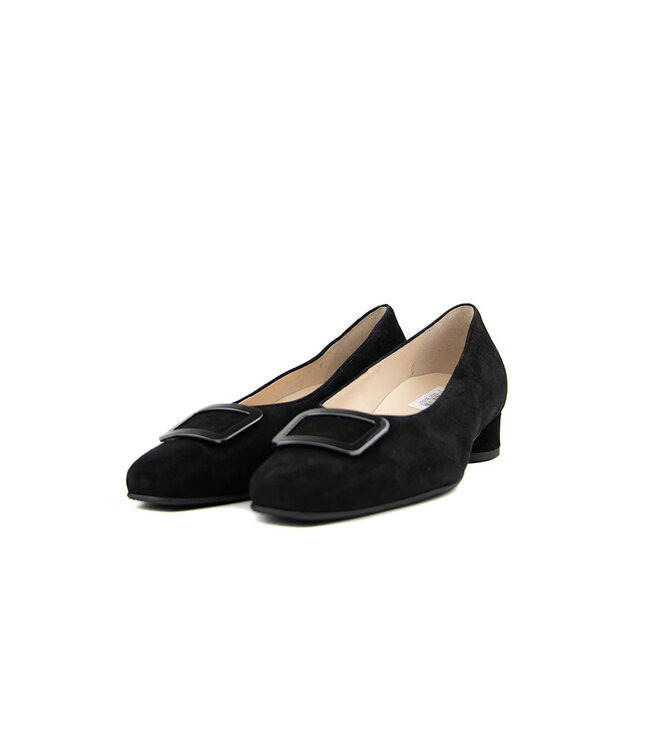 Hassia Pump Schwarz Suede Roma