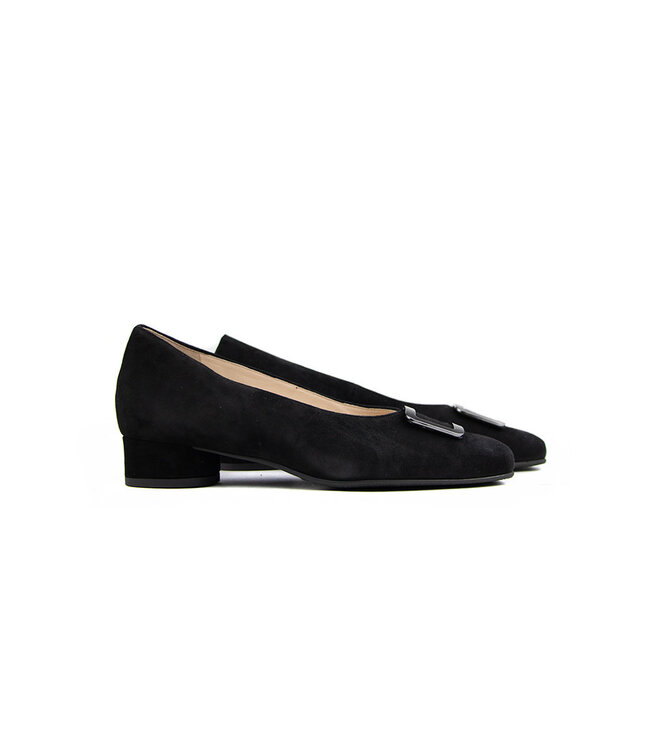 Hassia Pump Schwarz Suede Roma