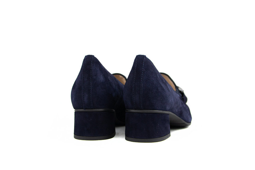 Hassia Hassia Heels Chain Blue Suede