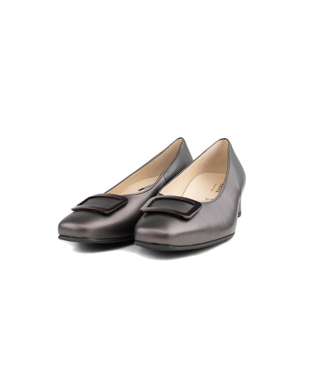 Hassia Pump Darkbrown Pearl Roma