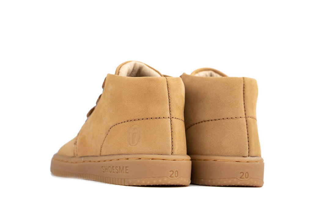 Shoesme Shoesme Babyproof Hoge Veter Cognac