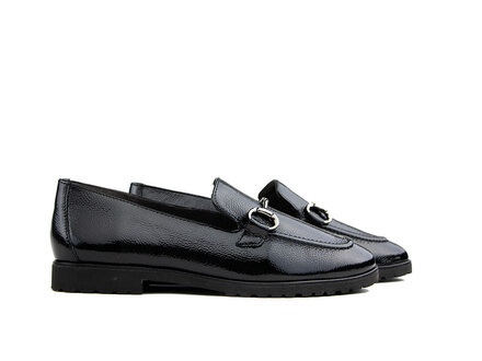 Paul Green Paul Green Loafer Bit Black Lack