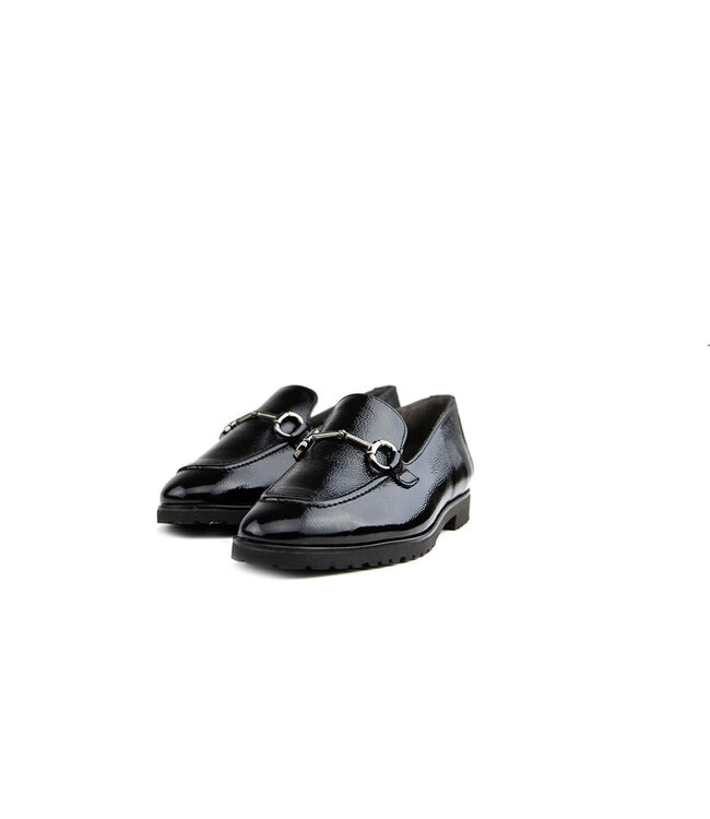 Paul Green Loafer Bit Black Lack