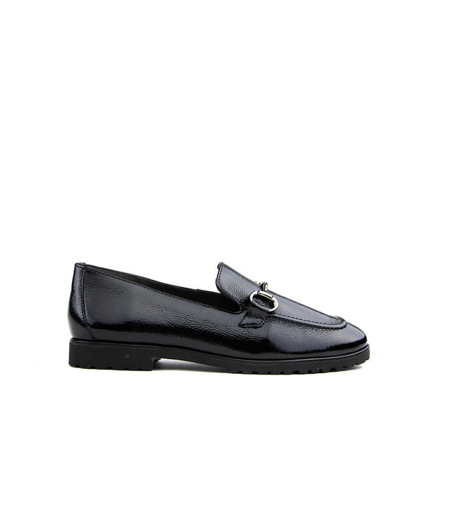 Paul Green Loafer Bit Black Lack