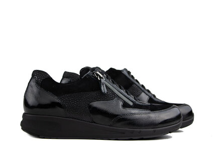 Durea Durea Sneaker Schwarz Lak Combi H