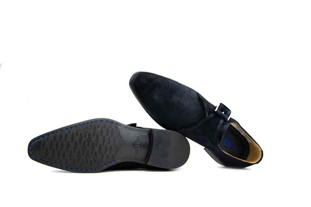 Giorgio Giorgio Monk Straps  Boy Navy