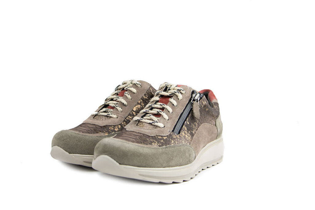 Durea Durea Sneaker Taupe Ardesia Oud Rose K-leest