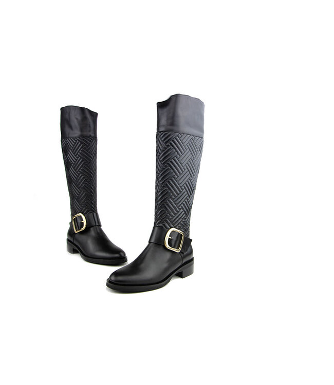 Eva Luna Laars Nero Vitello Gesp