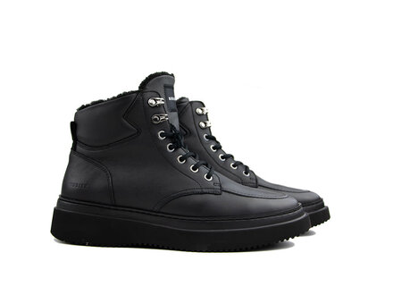 Nubikk Nubikk Jonah Polar Fur Black Raven Leather