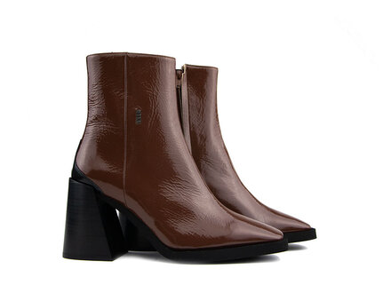 Nubikk Nubikk Lana Pilar II Brown Patent Nubikk Nubikk Lana Pilar II Brown Patent