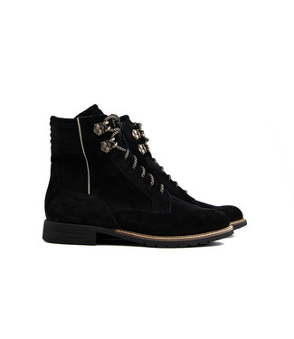 Durea Durea Veterboot Zwart Zand K