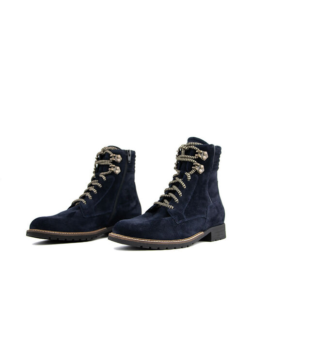 Durea Veterboot Marine Zwart H-leest