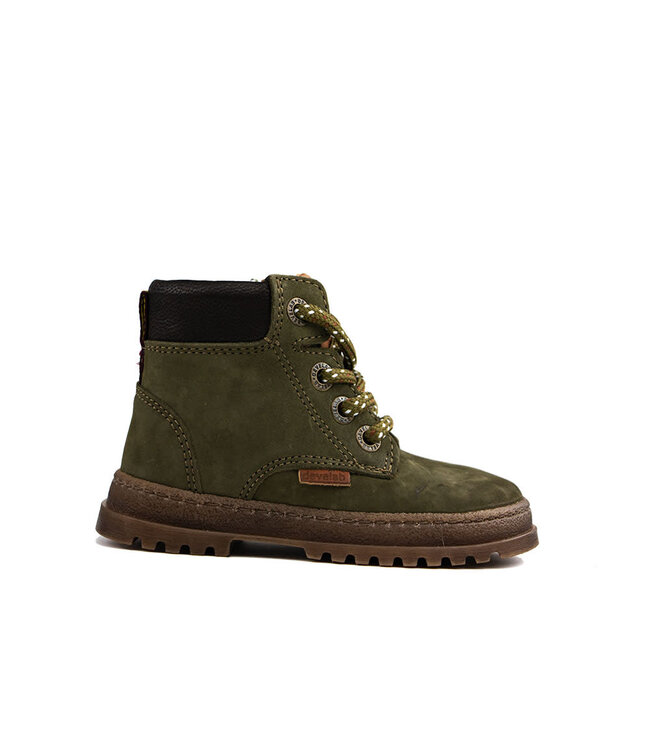 Develab Schnürstiefel Khaki Nubuck