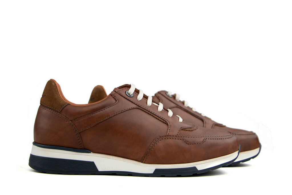 Van Lier Van Lier Sneaker Licht Cognac