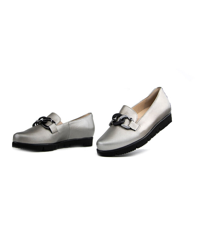 Hassia Loafer Ketting Pearl Crushlack Pisa