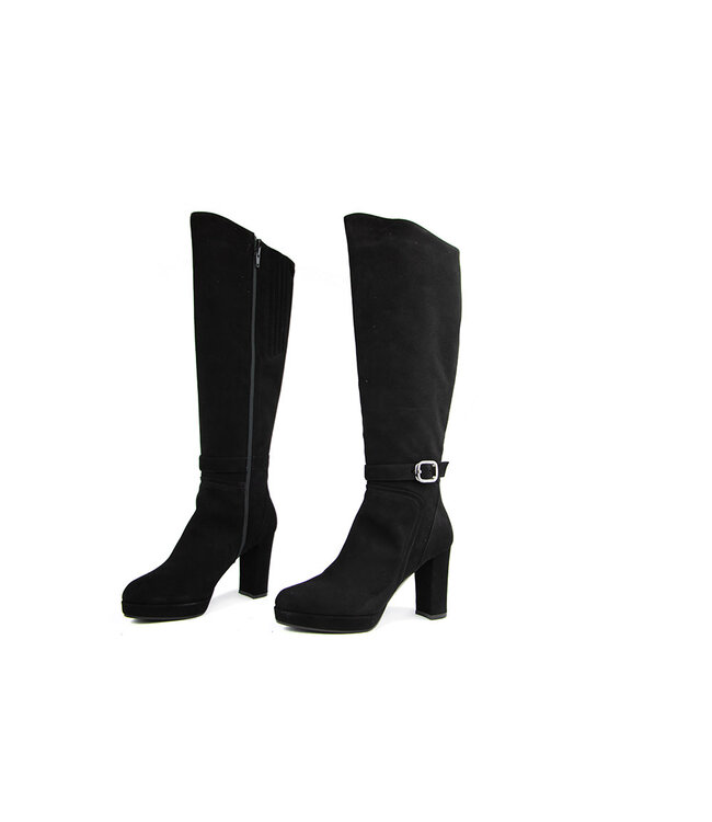 Lilian Laars Plateau Black Suede