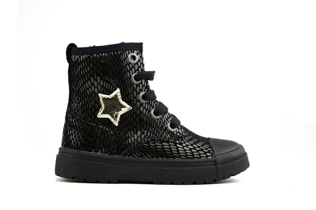 Shoesme Shoesme Biker Black Gold