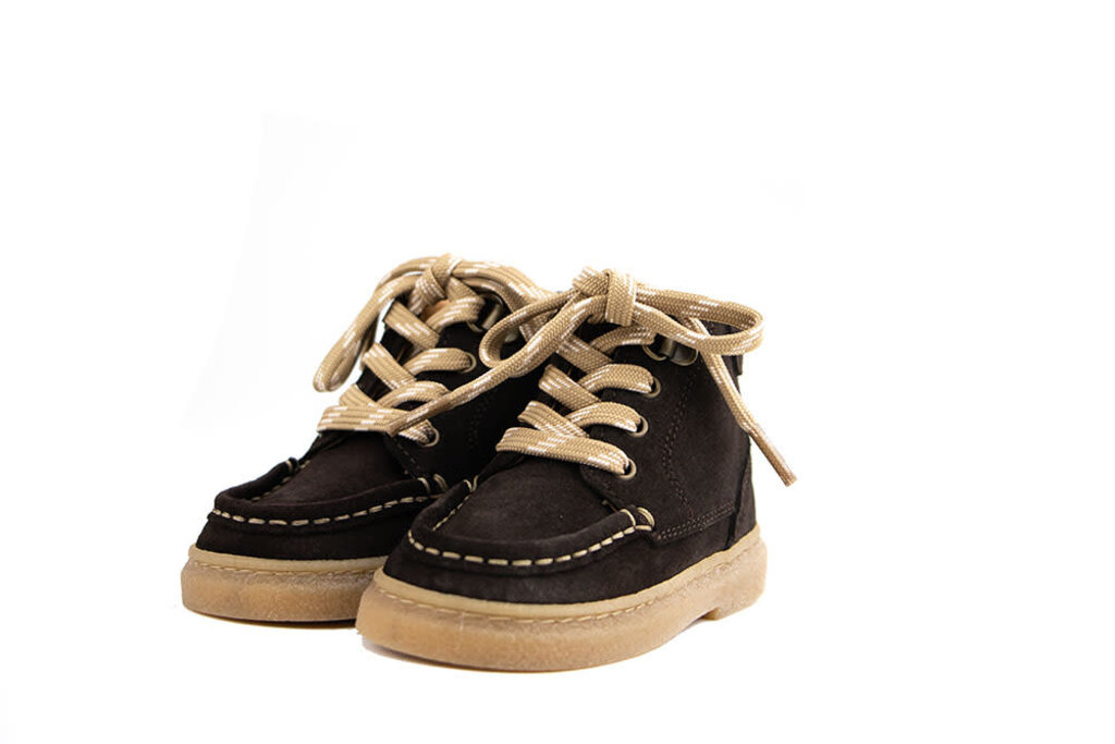 Develab Develab Veterboot Dark Brown Suede