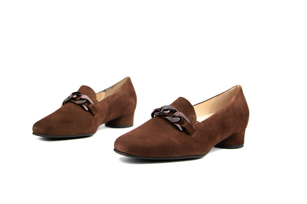 Hassia Hassia Pump Ketting Chestnut Suede Roma