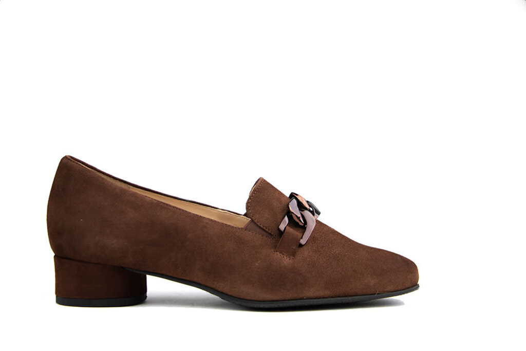 Hassia Hassia Pump Ketting Chestnut Suede Roma