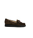 Hassia Loafer Ketting Darkbrown Suede Pisa