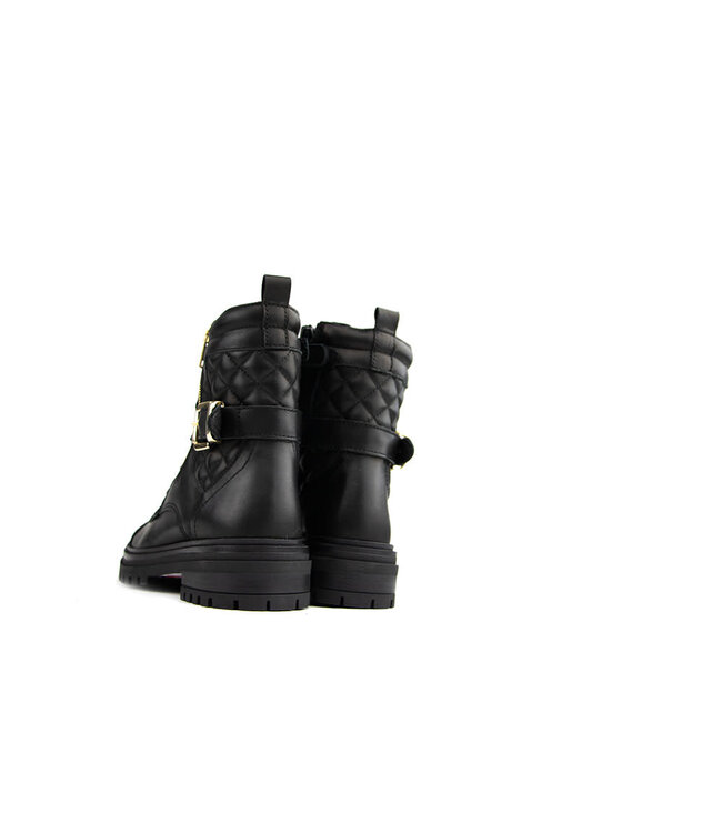 Giga Schnürstiefel Anouk Nero Crust Gold