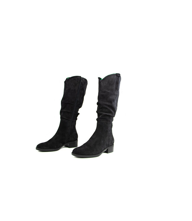 Durea Laars Schwarz Fox Suede H-breite