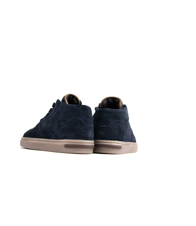 Pinocchio Hohe Sneaker Dark Blue Suede