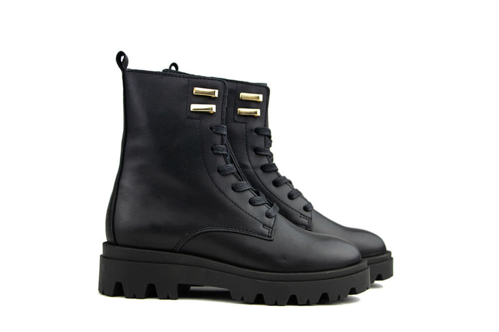 HIP Hip Schnürstiefel Black Combi