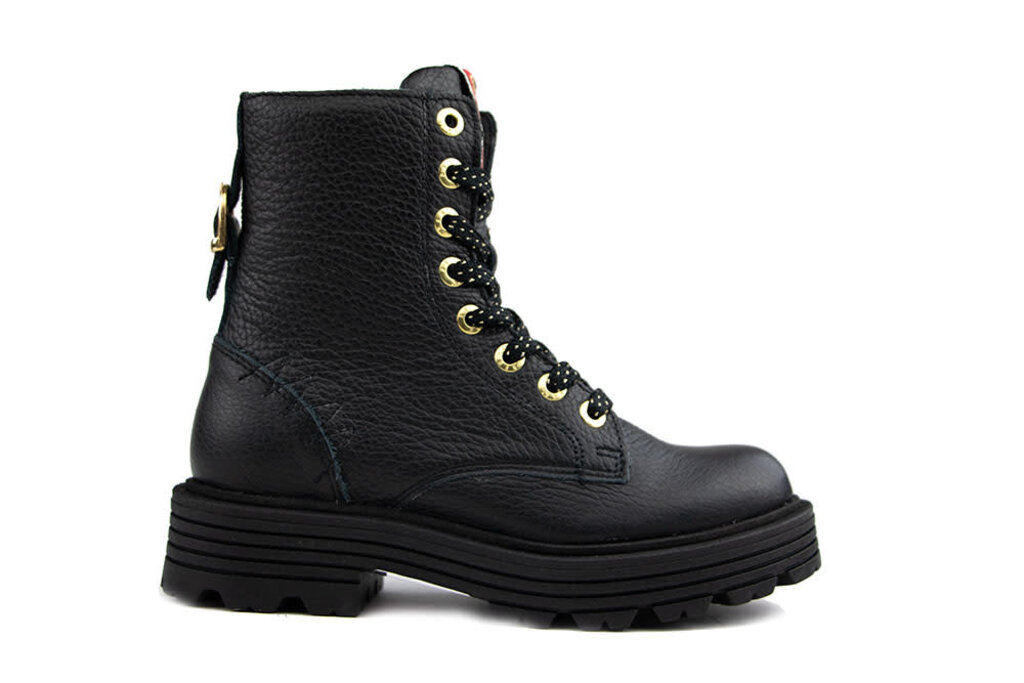 Red-Rag Red Rag Veterboot Black Nappa