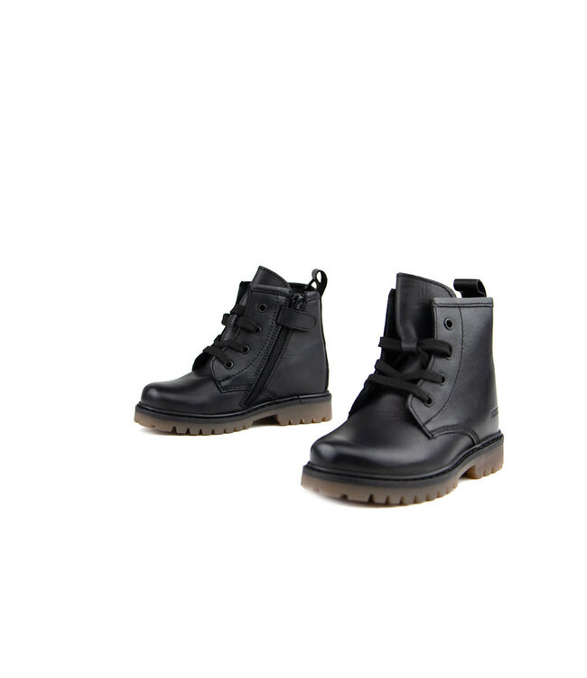 Pinocchio Schnürstiefel Black Combi