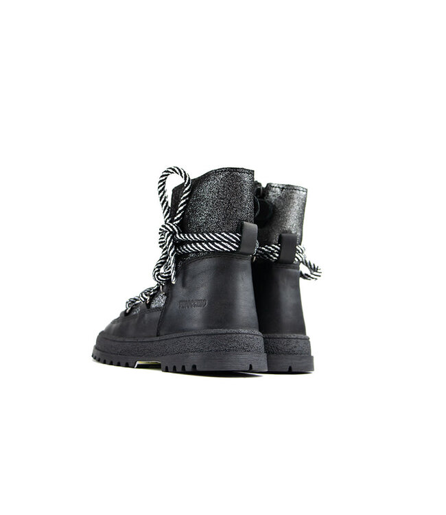 Pinocchio Boot Dark Silver