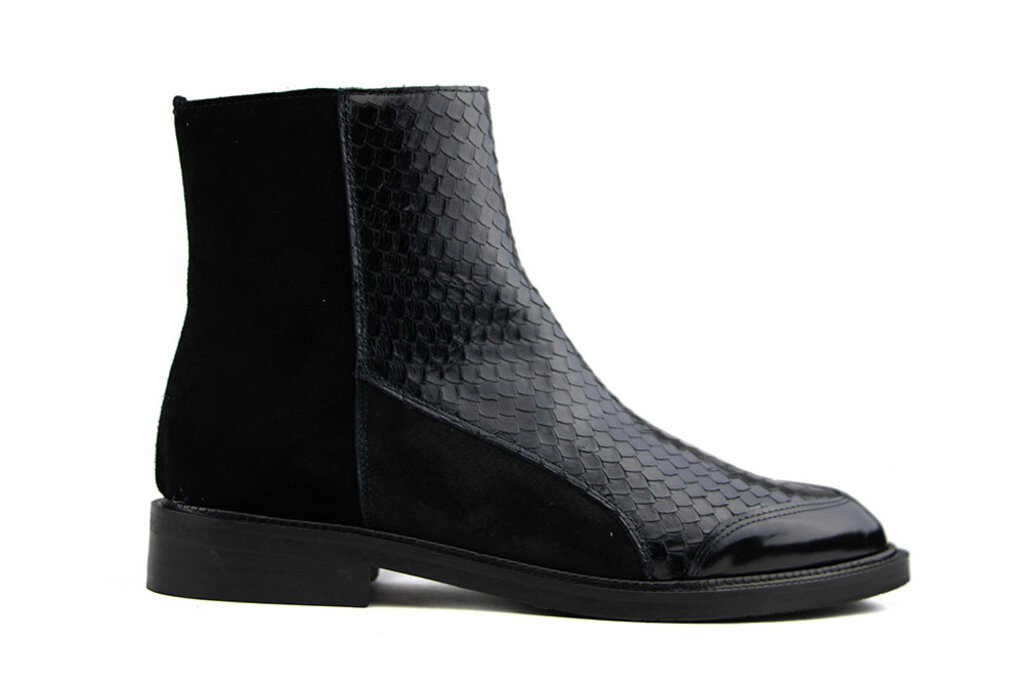 Pertini Pertini Ankle Boots Black Polido Chiba