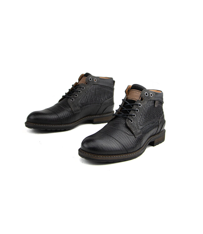 Australian Schnürstiefel Montenero Black