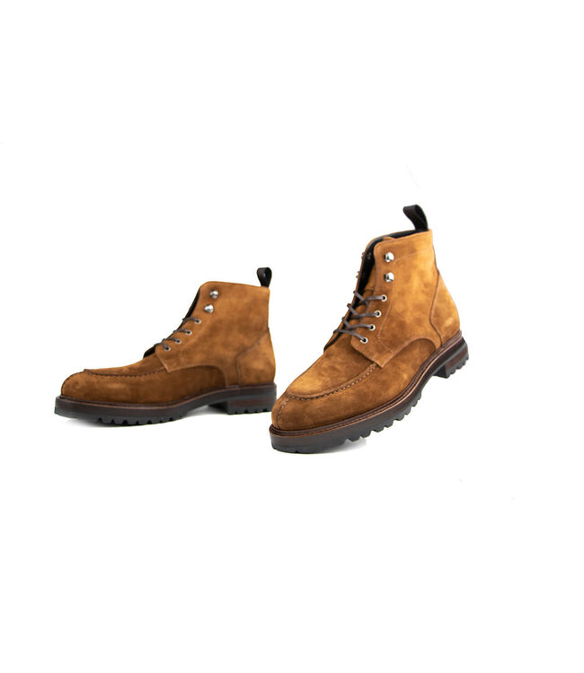 Giorgio Schnürstiefel Boy Cognac