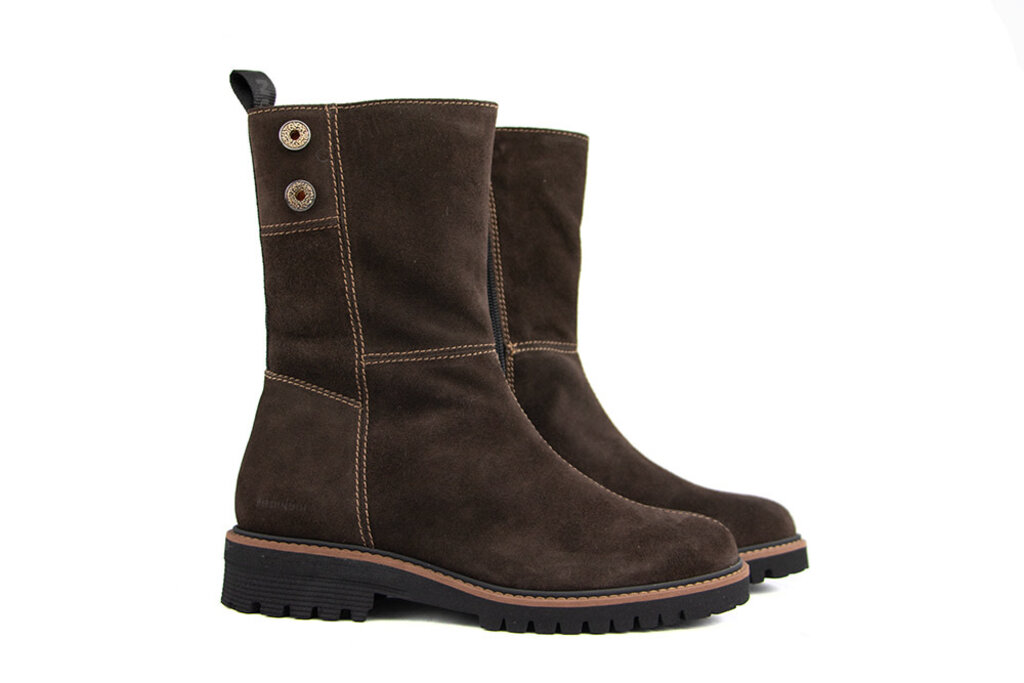 Piedi Nudi Piedi Nudi Boots Dark Brown Suede