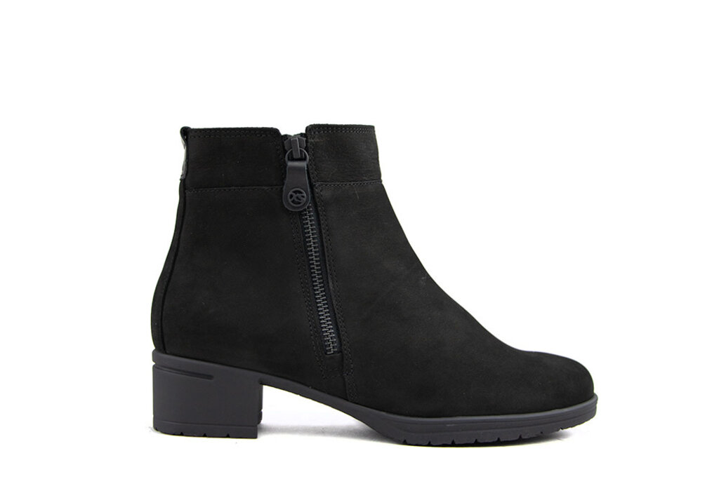 Hartjes Hartjes Enkellaarsjes Hip Zwart Nubuck