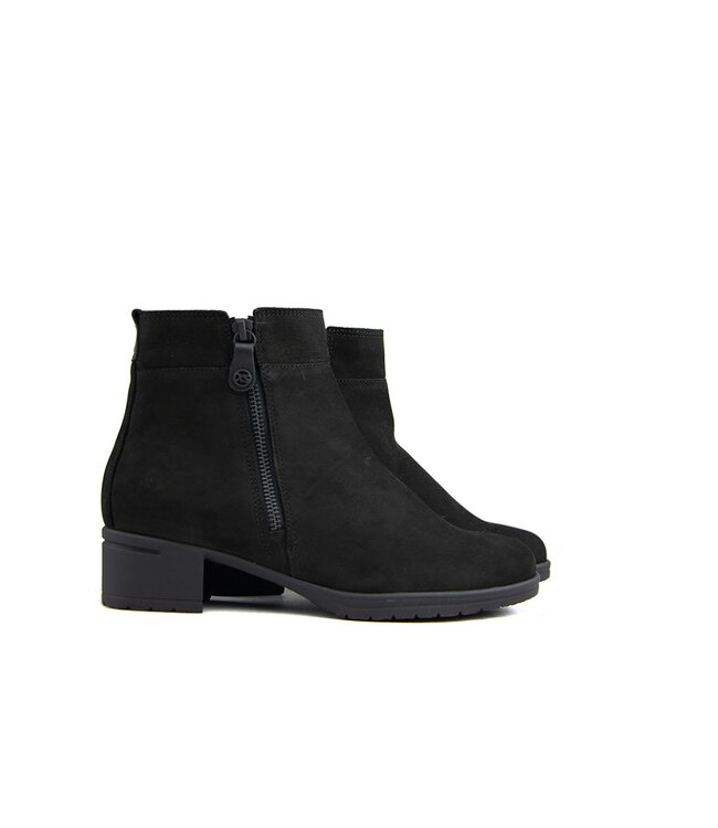 Hartjes Stiefelette Hip Schwarz Nubuck