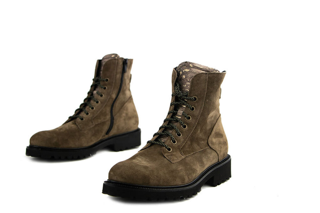 Durea Durea Veterboot Khaki Taupe H-leest