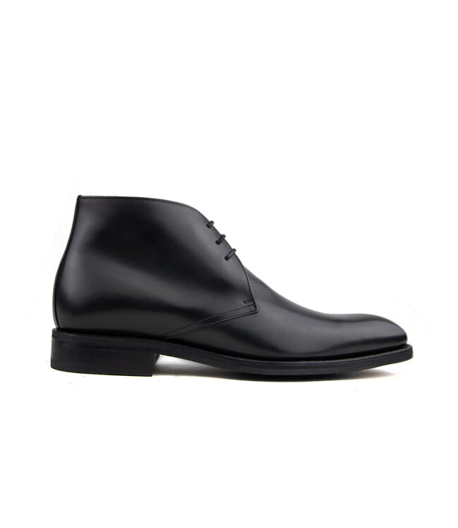 Berwick Hohe Schnürer Boxcalf Black