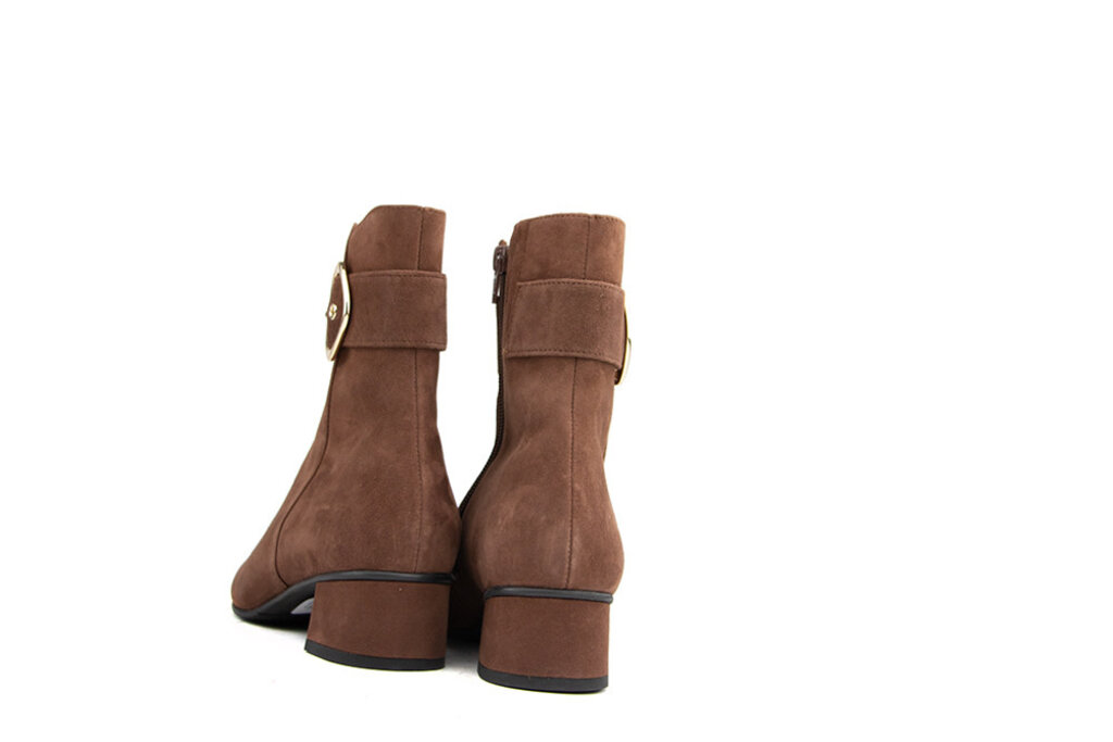 Hassia Hassia Ankle Boots Chestnut Suede