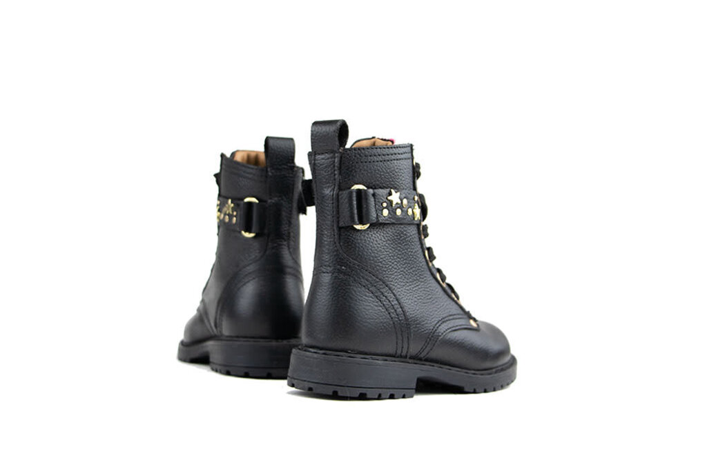 Develab Develab Veterboot Studs Black Nappa