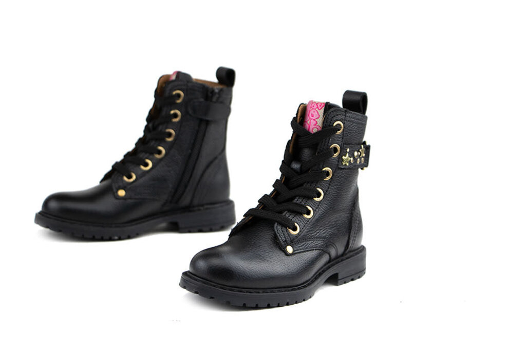 Develab Develab Veterboot Studs Black Nappa