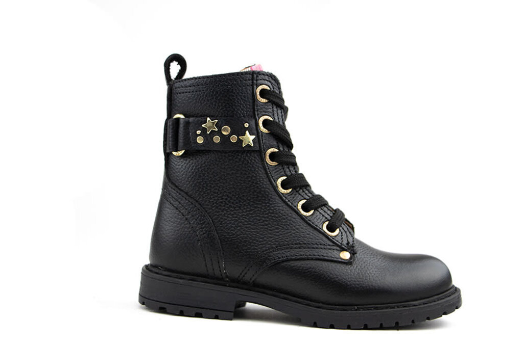 Develab Develab Veterboot Studs Black Nappa