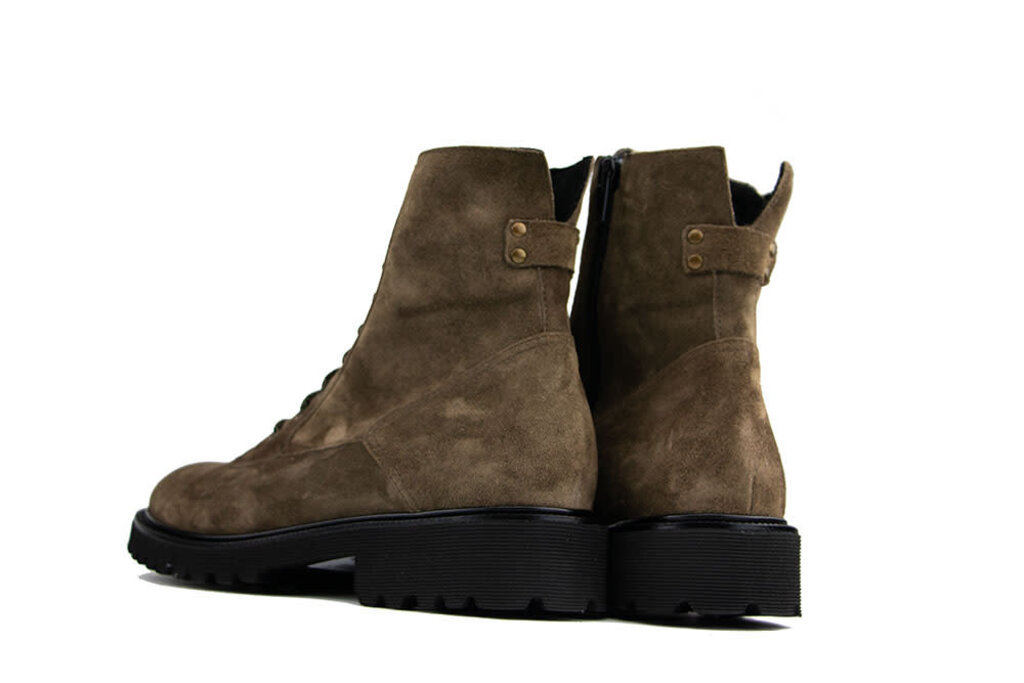 Durea Durea Veterboot Khaki Taupe Suede K-leest